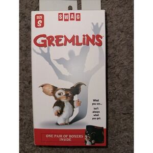 SWAG Gremlins‎ Small 28-30" Holiday Christmas boxer brief shorts Underwear NEW